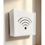 36,5X33X13 cm %100 MDF Modem Saklama Kutusu WiFi Kutusu