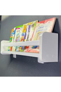 Carmen Tek Raflı Kitaplık - Çocuk Odası Eğitici Montessori Kitaplık Bebek Odası Kitaplık