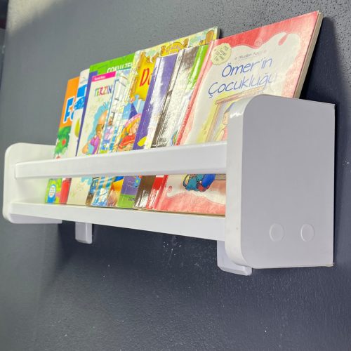 Carmen Tek Raflı Kitaplık – Çocuk Odası Eğitici Montessori Kitaplık Bebek Odası Kitaplık